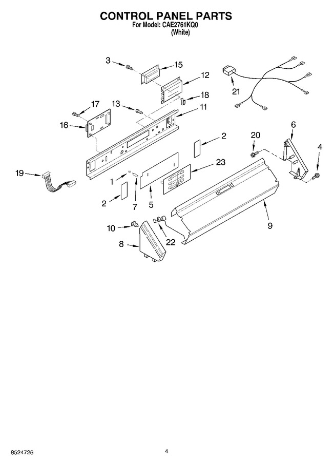 Diagram for CAE2761KQ0