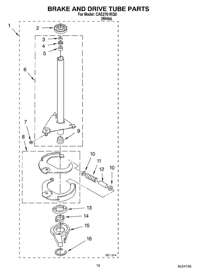 Diagram for CAE2761KQ0