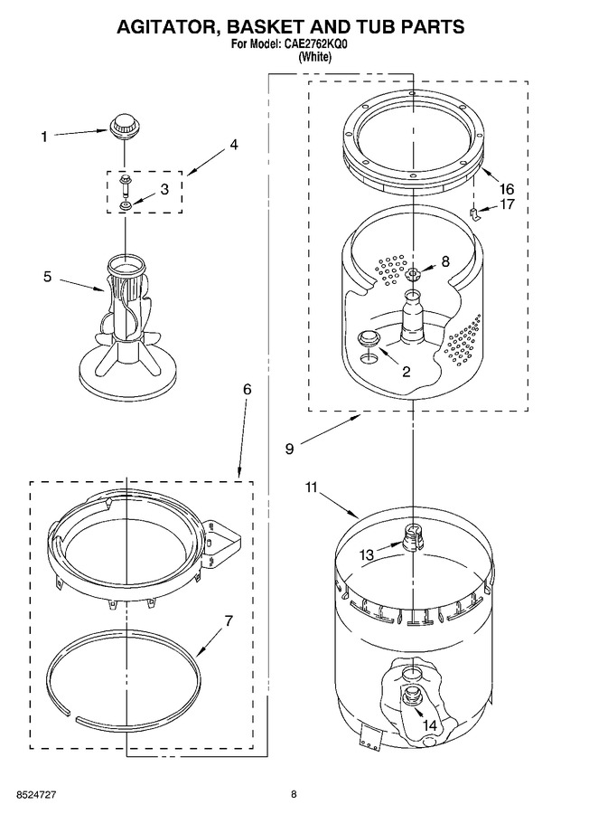 Diagram for CAE2762KQ0