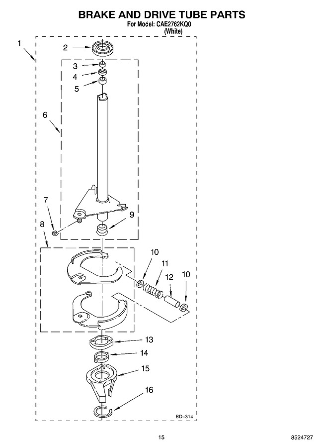 Diagram for CAE2762KQ0