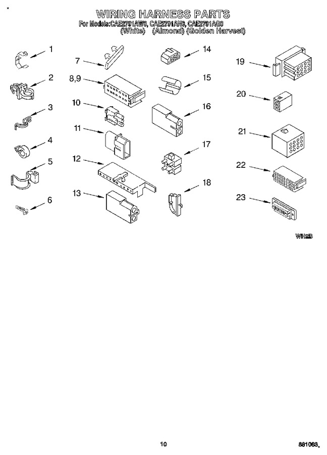 Diagram for CAE2791AG0