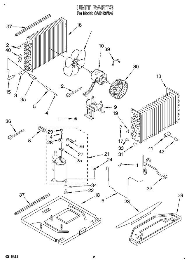 Diagram for CAH12WB41