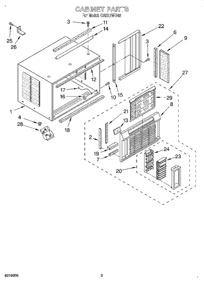 Diagram for CAH12WB42