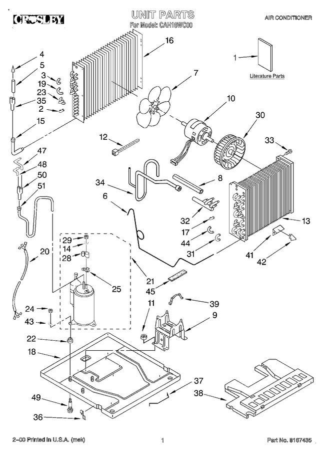 Diagram for CAH18WC00