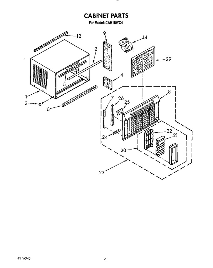 Diagram for CAH18WC4