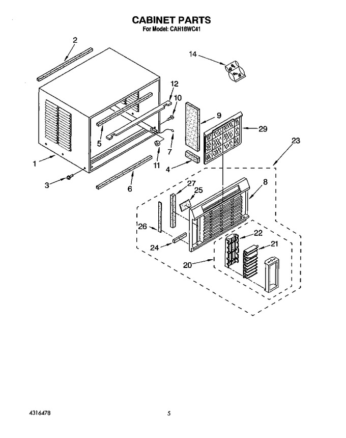 Diagram for CAH18WC41