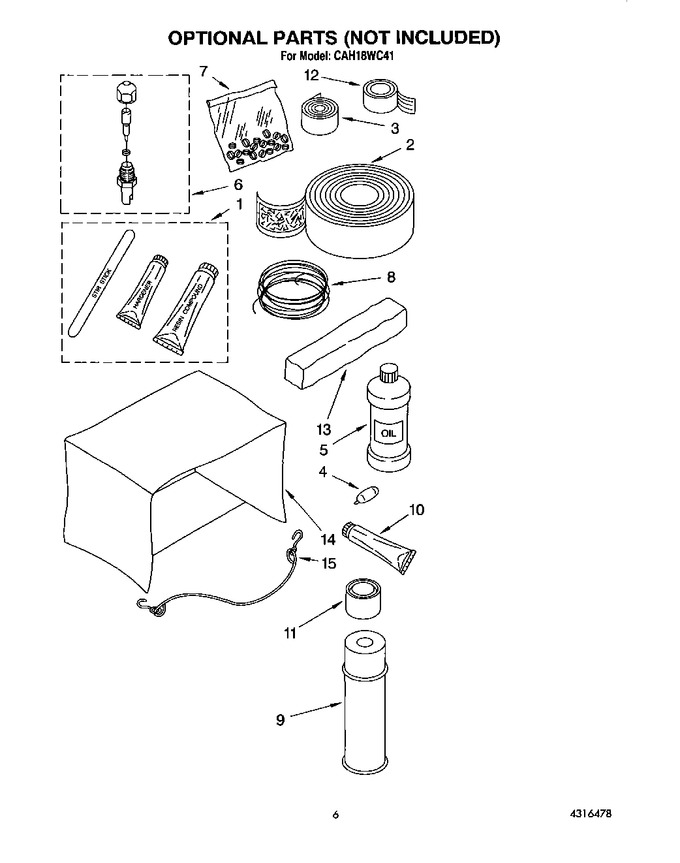 Diagram for CAH18WC41