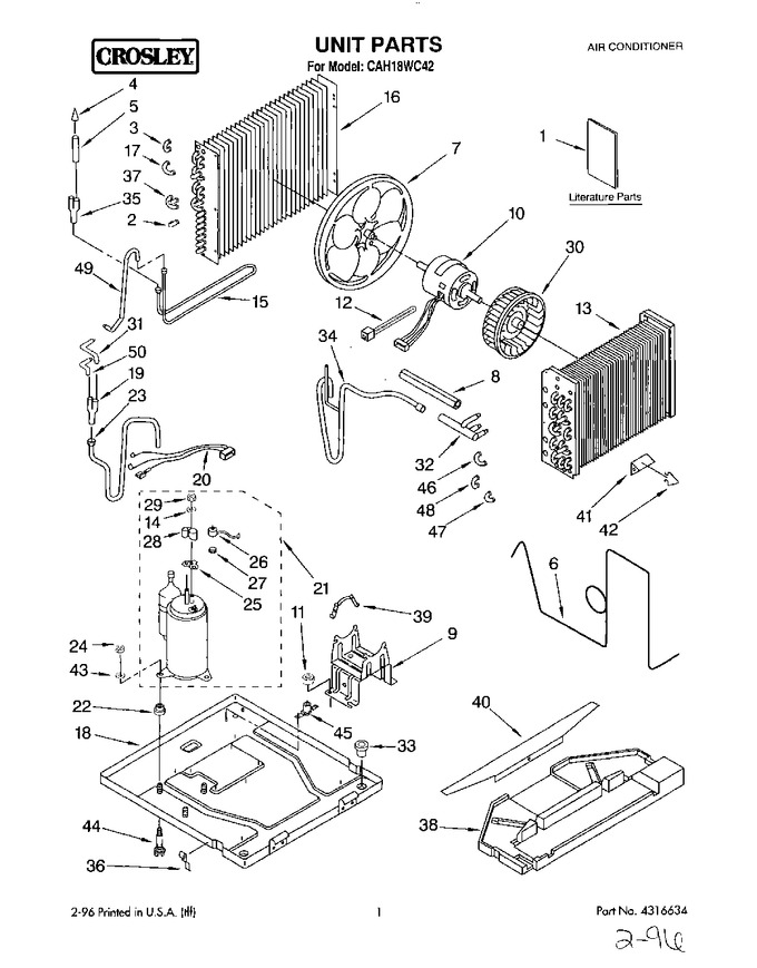 Diagram for CAH18WC42