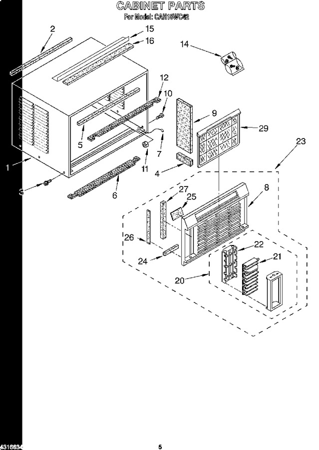 Diagram for CAH18WC42