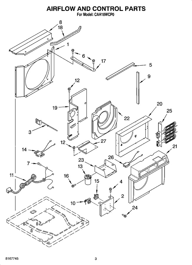 Diagram for CAH18WCP0
