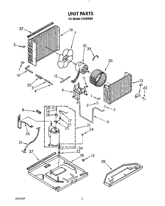 Diagram for CAH8WB4