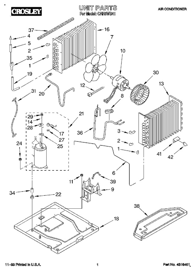 Diagram for CAH8WB41