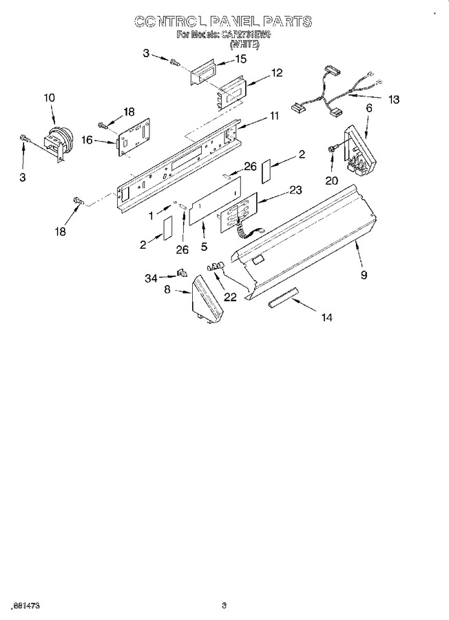 Diagram for CAP2761EW0