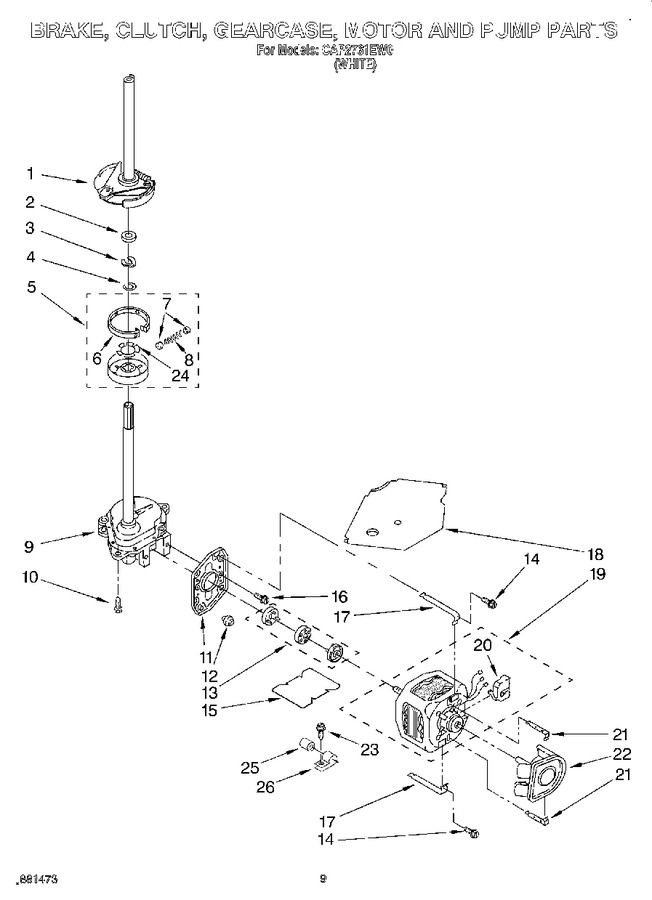 Diagram for CAP2761EW0