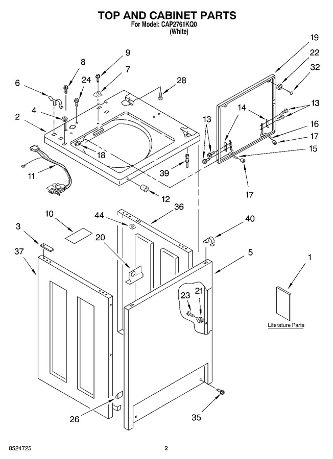 Diagram for CAP2761KQ0