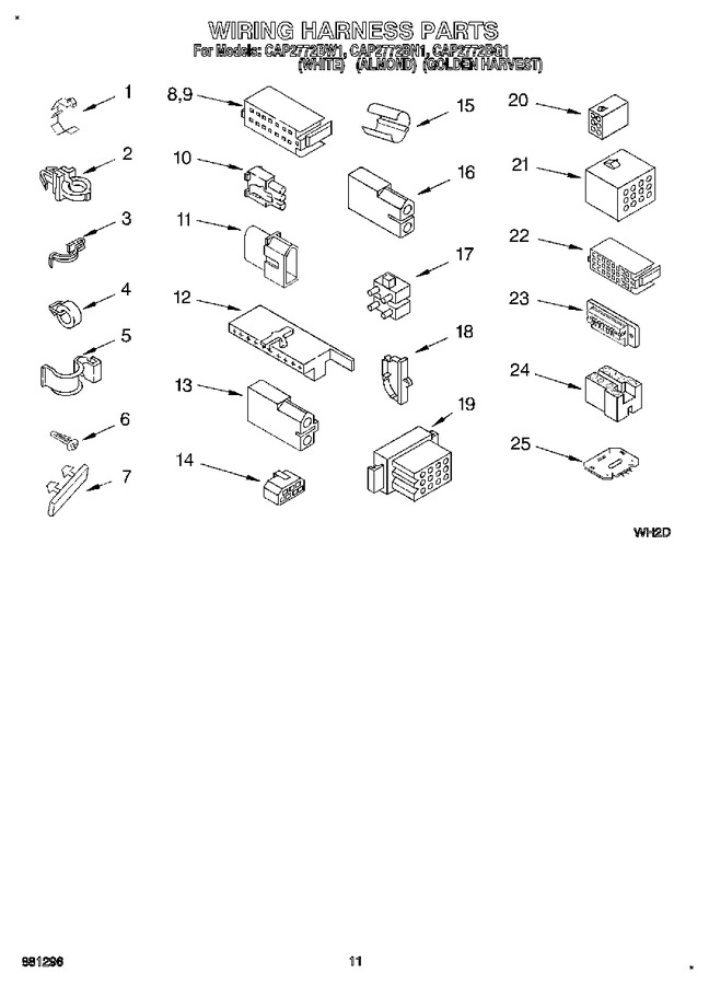 Diagram for CAP2772BW1