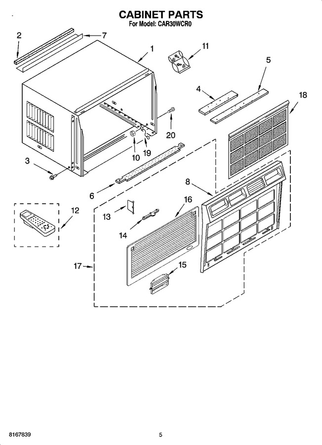Diagram for CAR30WCR0