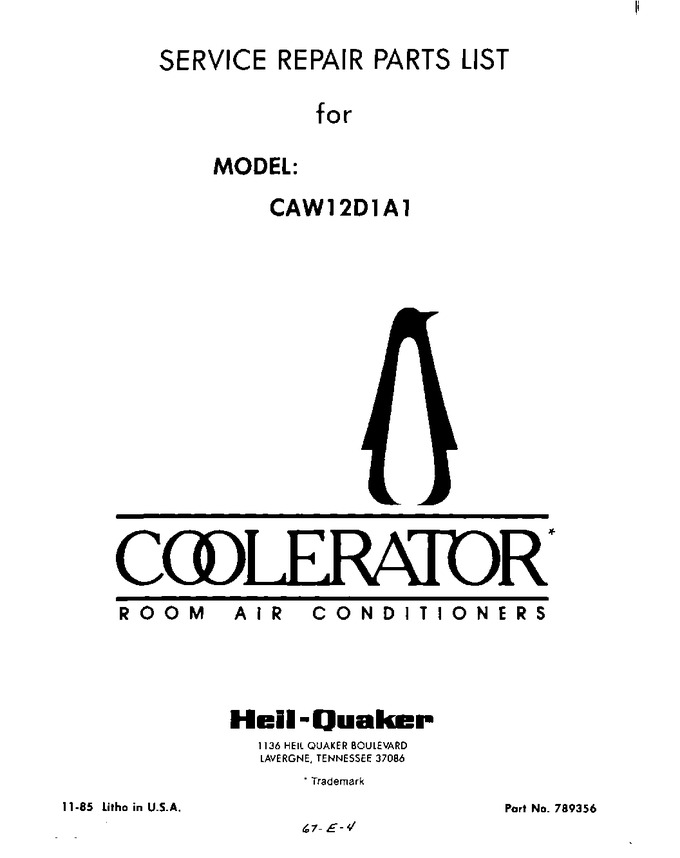 Diagram for CAW12D1A1