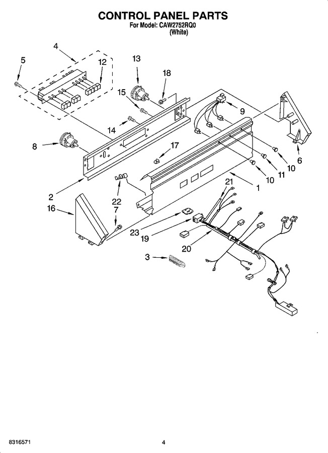 Diagram for CAW2752RQ0