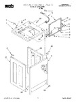 Diagram for 01 - Top And Cabinet