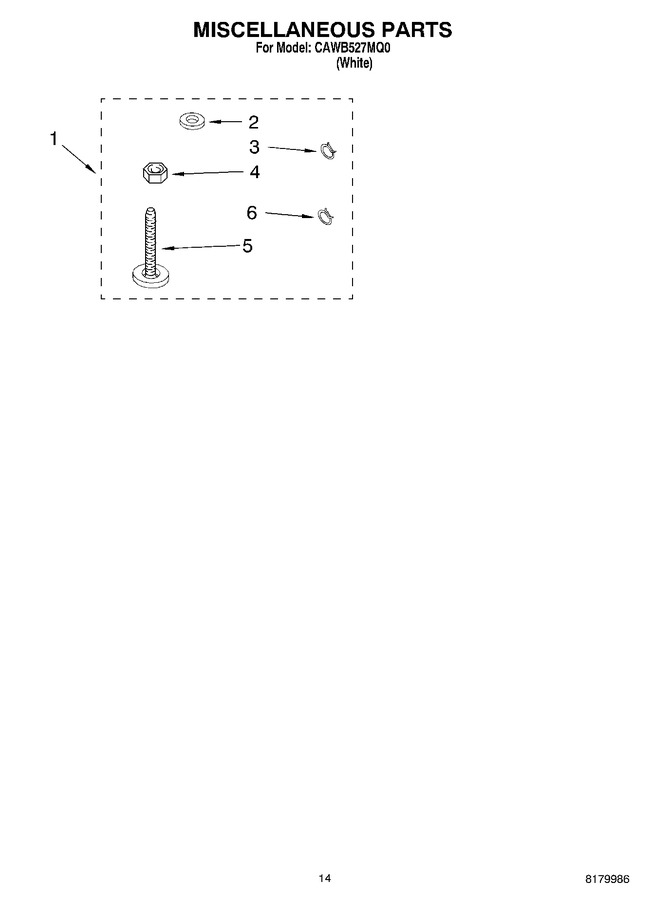 Diagram for CAWB527MQ0