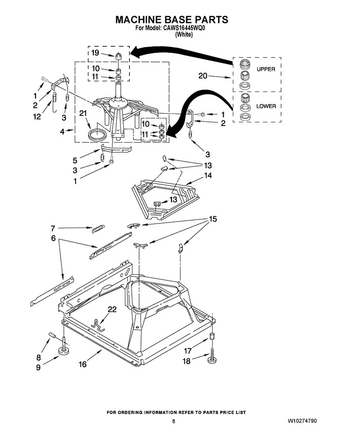 Diagram for CAWS16445WQ0