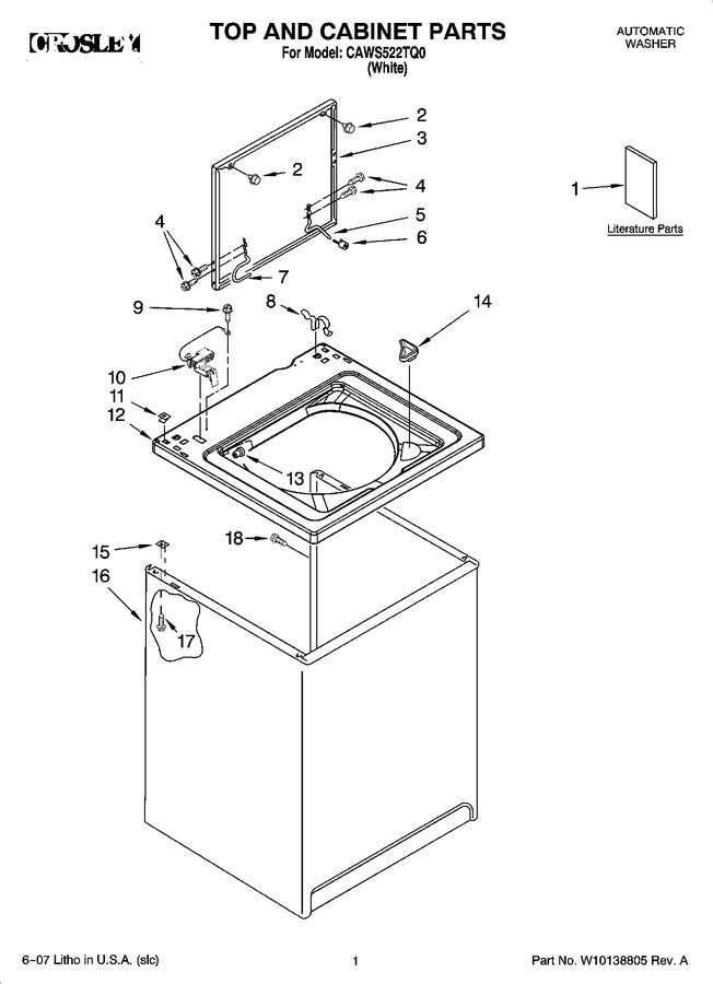 Diagram for CAWS522TQ0