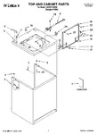 Diagram for 01 - Top And Cabinet Parts