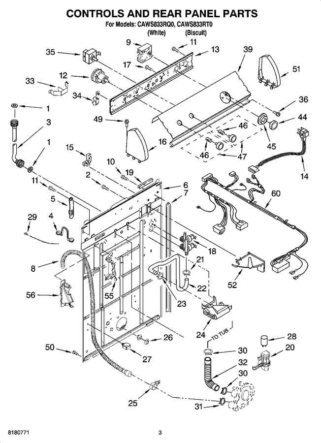 Diagram for CAWS833RT0