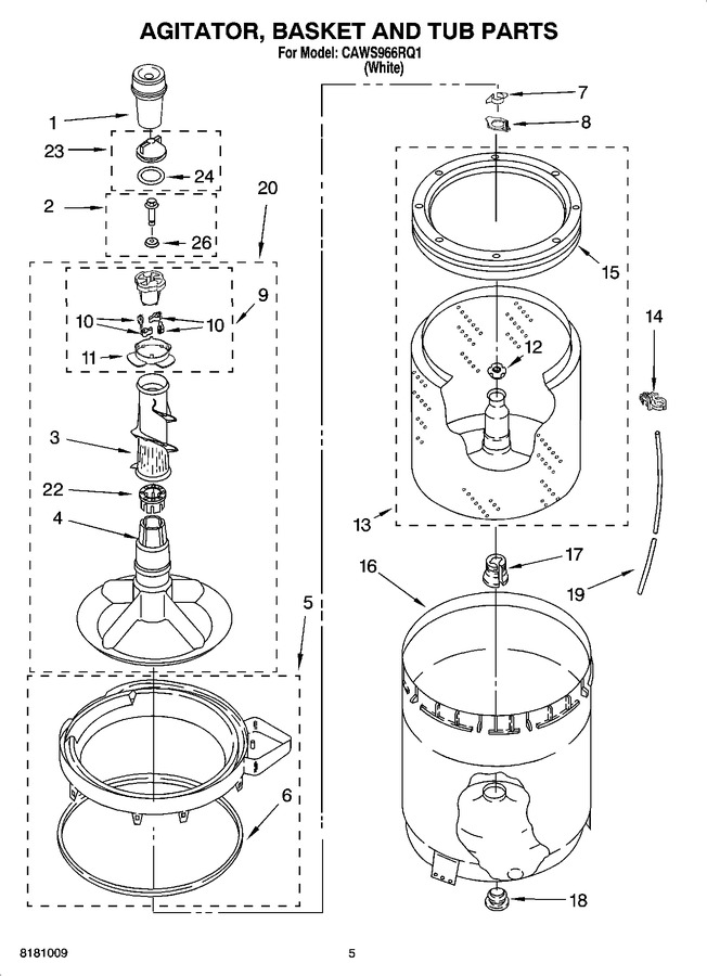 Diagram for CAWS966RQ1