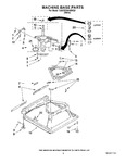 Diagram for 05 - Machine Base Parts