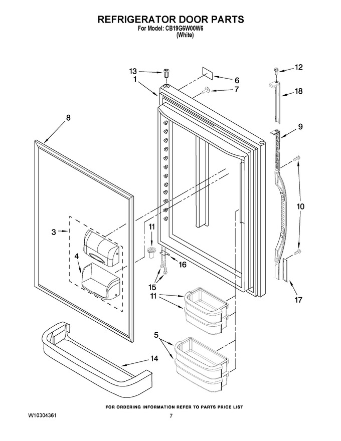 Diagram for CB19G6W00W6