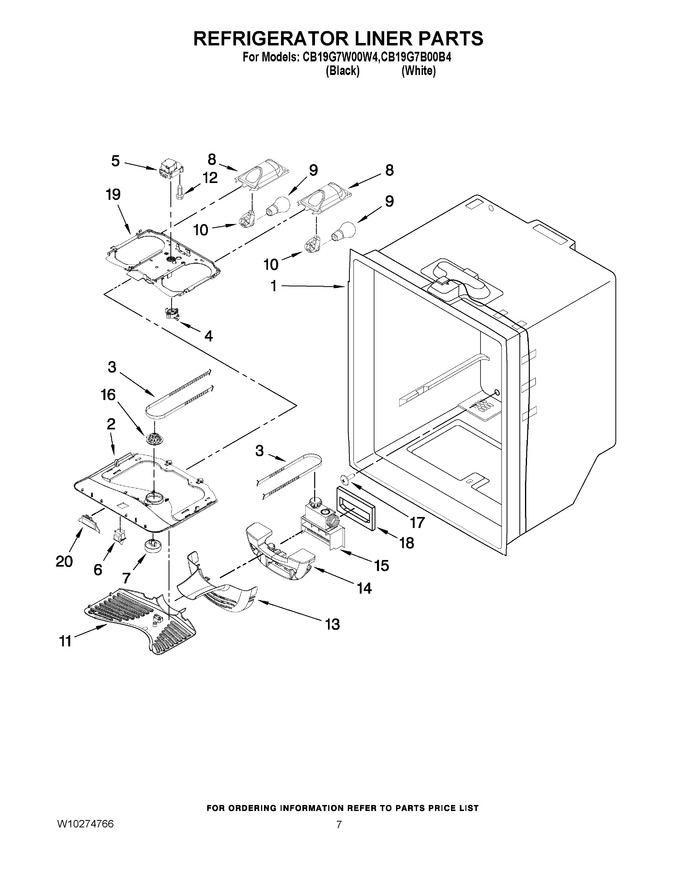 Diagram for CB19G7B00B4