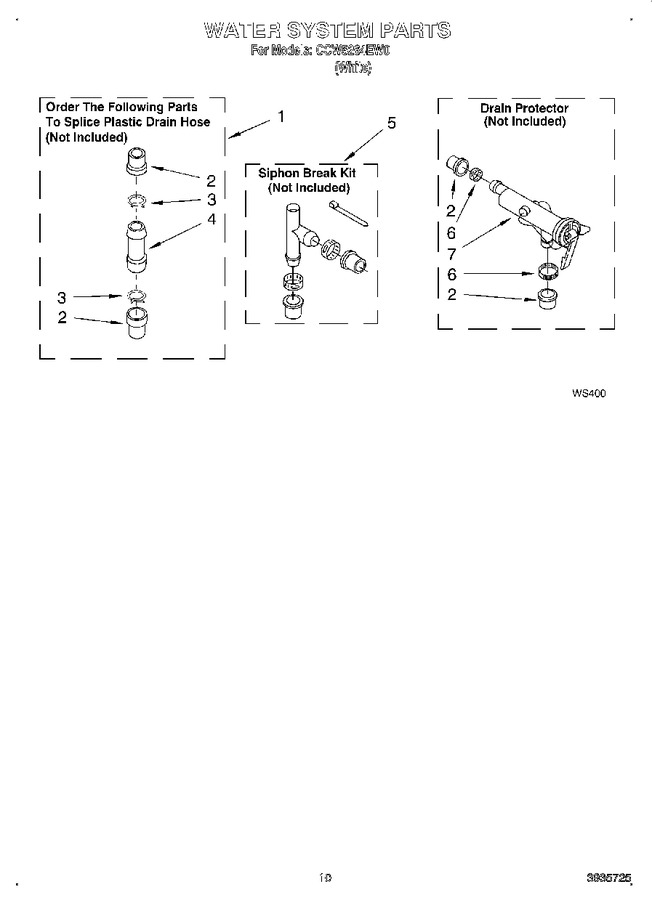 Diagram for CCW5264EW0