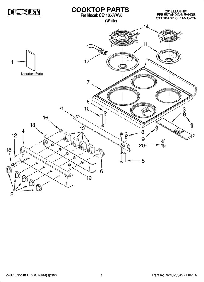 Diagram for CE11000VAV0