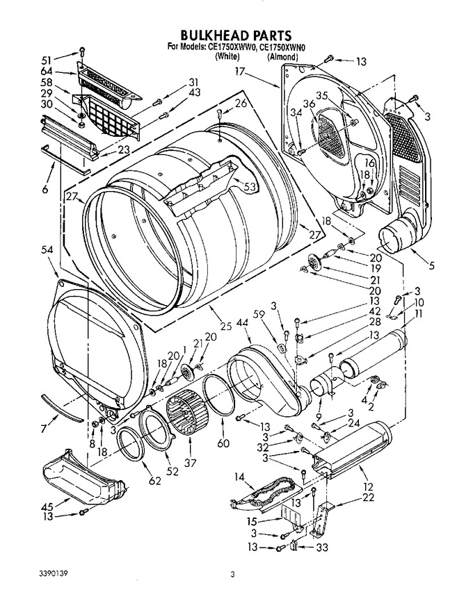 Diagram for CE1750XWN0