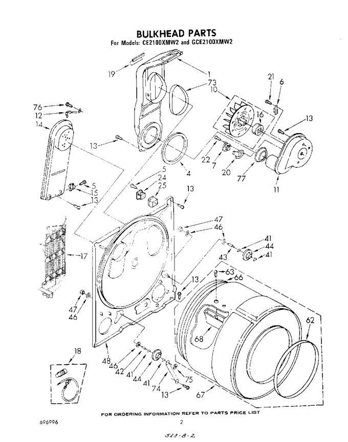 Diagram for CE2100XMW2