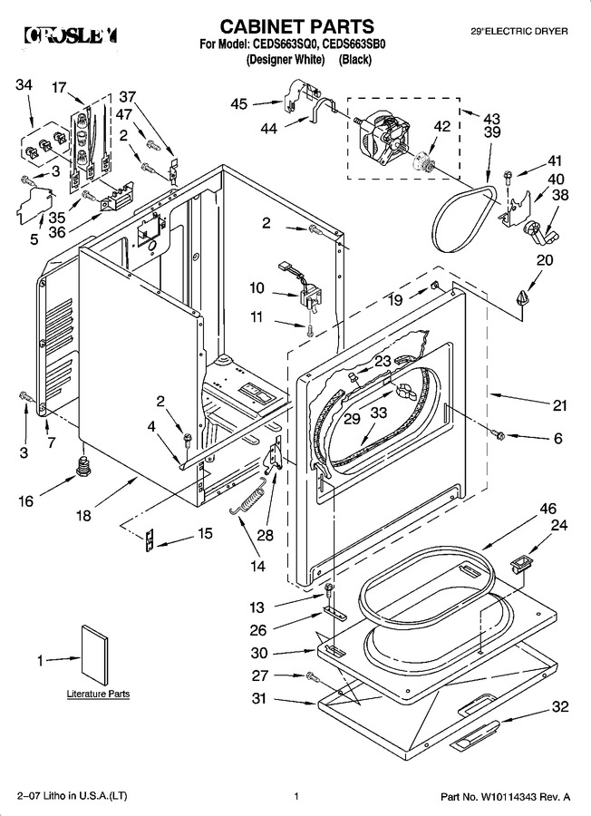 Diagram for CEDS663SQ0