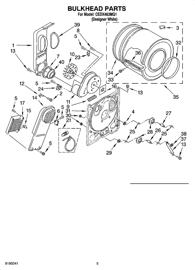 Diagram for CEDX463MQ1