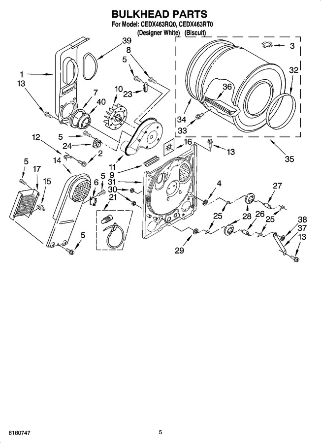 Diagram for CEDX463RQ0