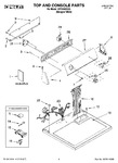 Diagram for 01 - Top And Console Parts