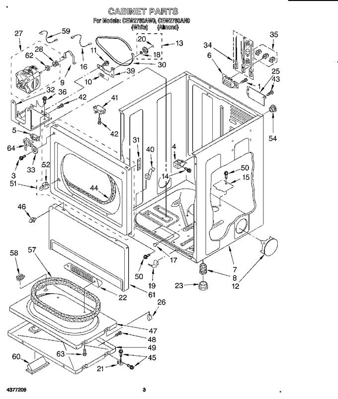 Diagram for CEW2760AN0