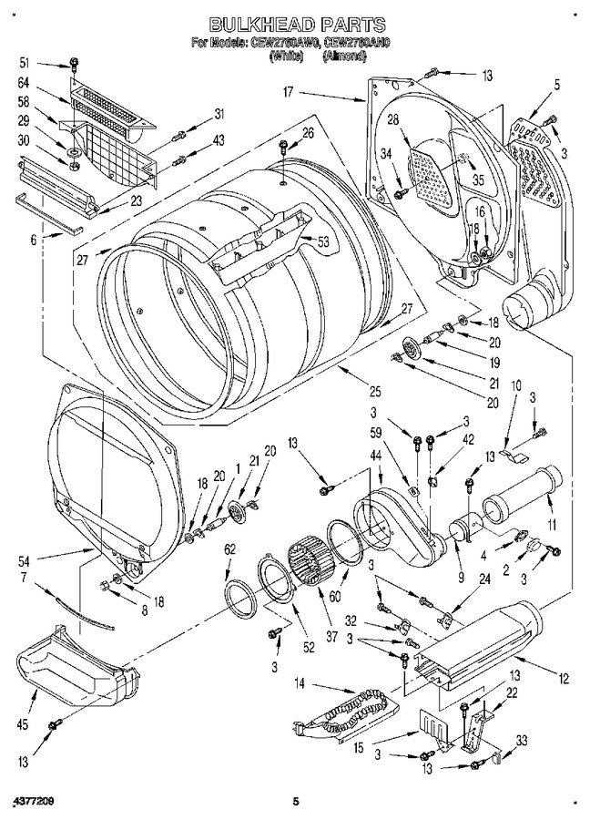 Diagram for CEW2760AN0