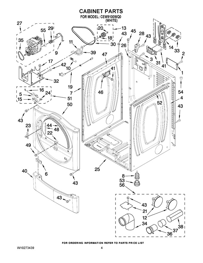 Diagram for CEW9100WQ0