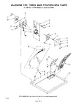 Diagram for 04 - Machine Top, Timer And Control Box