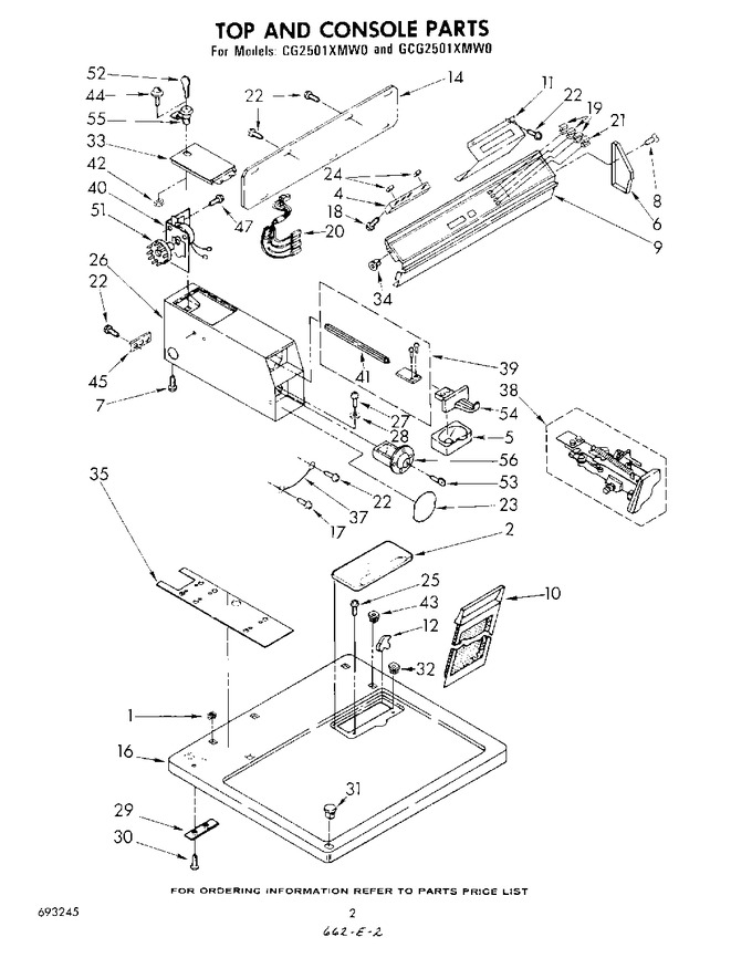 Diagram for GCG2501XMW0