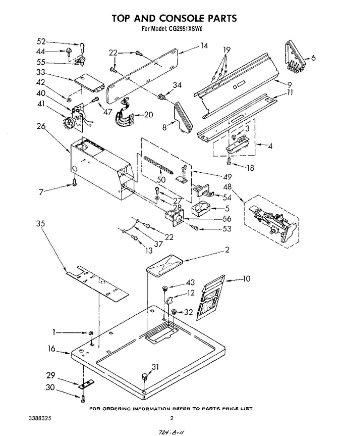 Diagram for CG2951XSW0