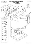Diagram for 01 - Top And Console Parts