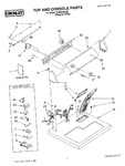 Diagram for 01 - Top And Console, Literature