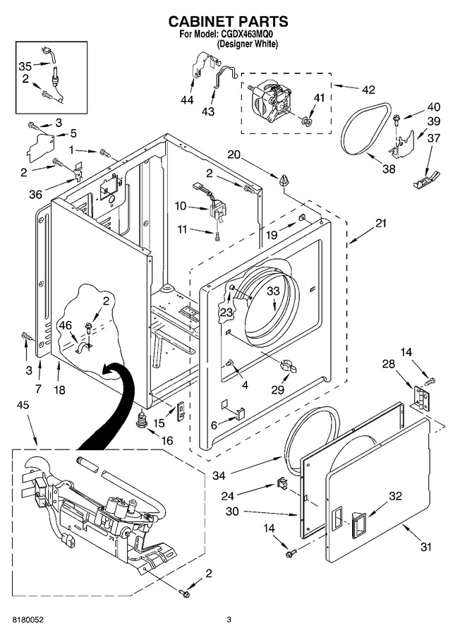 Diagram for CGDX463MQ0